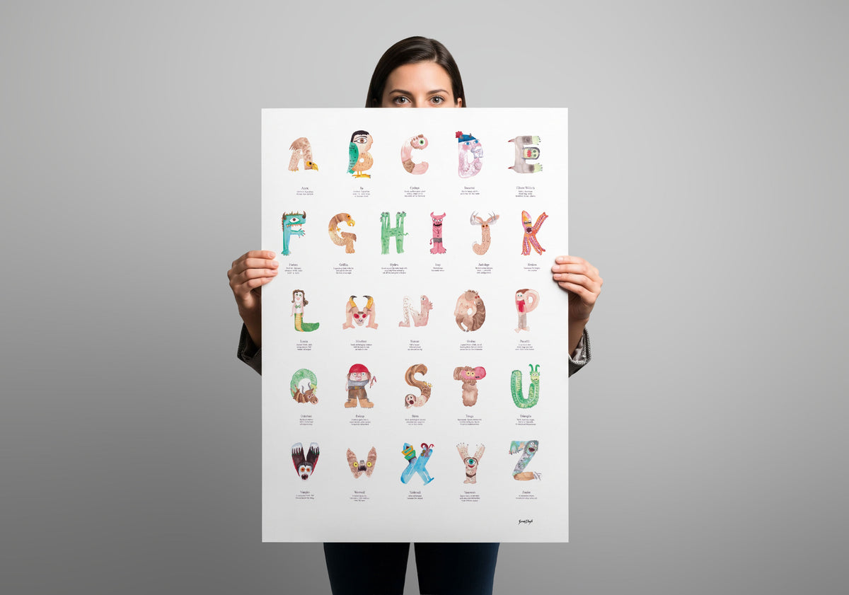 Alphabet of Mythical Animals