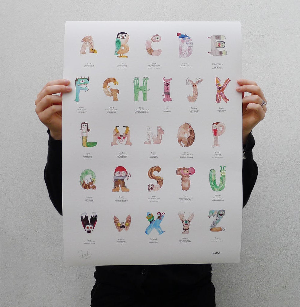 Alphabet of Mythical Animals