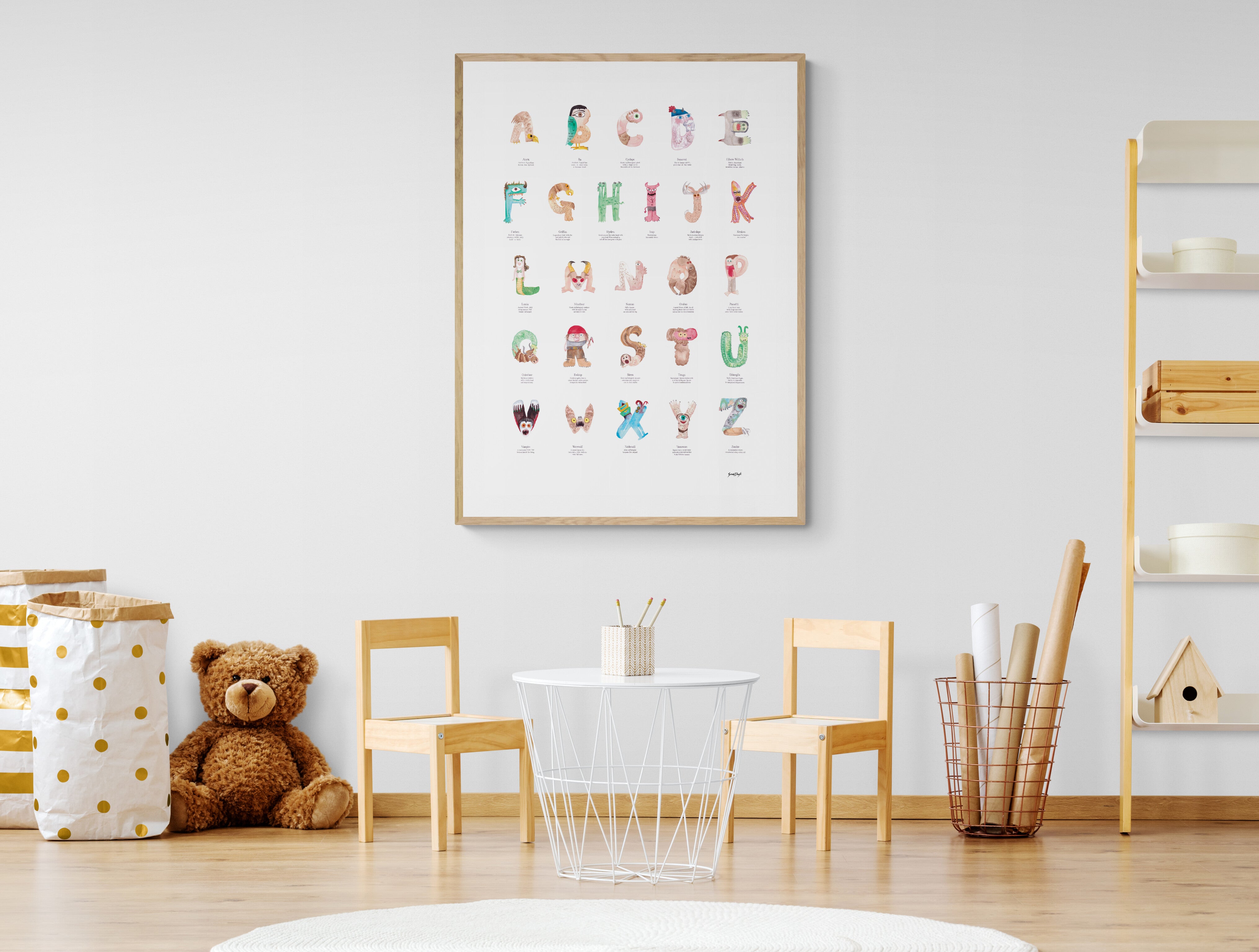 Alphabet of Mythical Animals