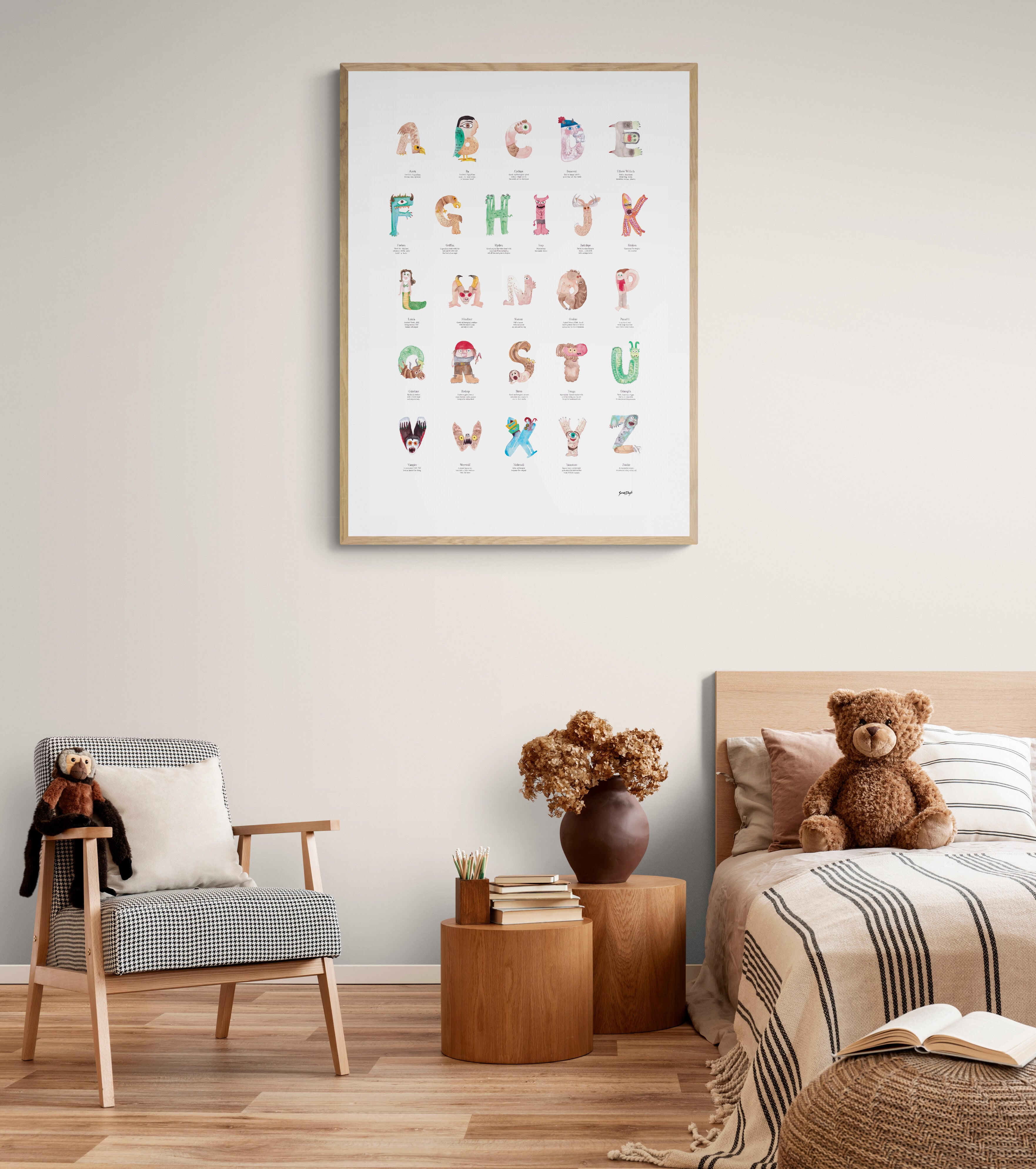 Alphabet of Mythical Animals