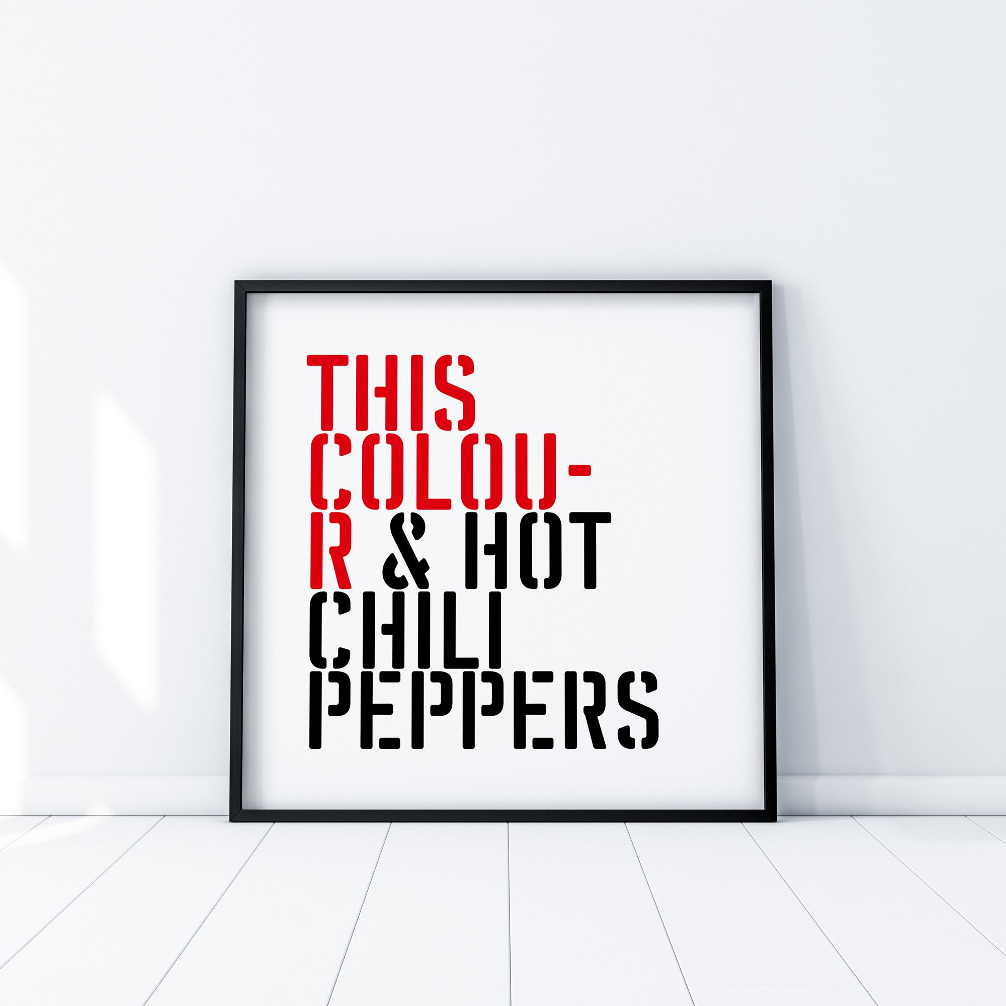This Colour & Hot Chili Peppers